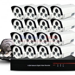 Bộ 16 Camera quan sát HD