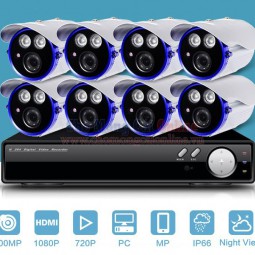 Bộ 8 Camera quan sát HD