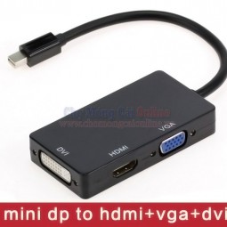 Cáp chuyển đổi Mini DisplayPort sang HDMI+VGA+DVI