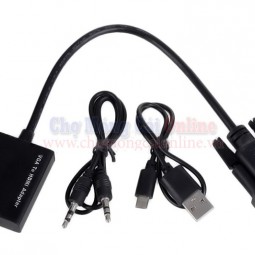 Cáp chuyển đổi VGA sang HDMI