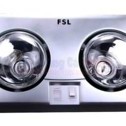 Đèn sưởi nhà tắm 2 bóng FSL