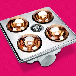 Đèn sưởi nhà tắm 4 bóng âm trần