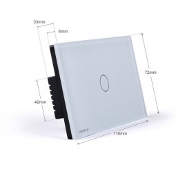Công tắc cảm ứng chạm Livolo 1 phím bấm