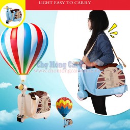 Vali kéo dáng xe Vespa cho trẻ