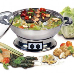 Nồi lẩu điện cao cấp chuyên dùng HSK-120/60A