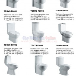 Bàn cầu vệ sinh TONYS
