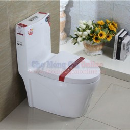 Bàn cầu vệ sinh liền khối TB002