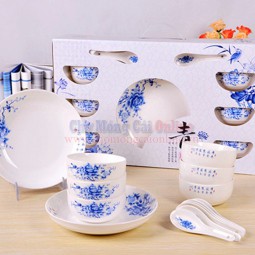 Bộ chén bát sứ Triều Châu cao cấp