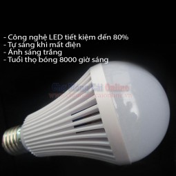 Bóng LED tròn tích điện thông minh
