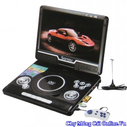 Đầu đĩa DVD xách tay có TV, đài FM và chơi Game  (NS 9266)