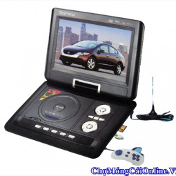 Đầu đĩa DVD xách tay có tivi, đài FM và chơi Game (NS1168)