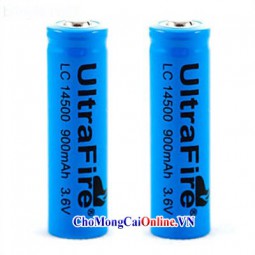 Pin Ultrafire 18650 xanh