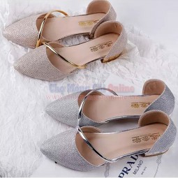 Giày bệt nữ quai chéo GN021