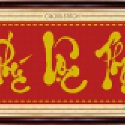 TP083 - Phúc Lộc Thọ (viền vàng)