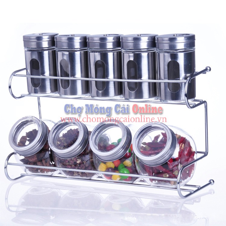 bộ đựng gia vị 001