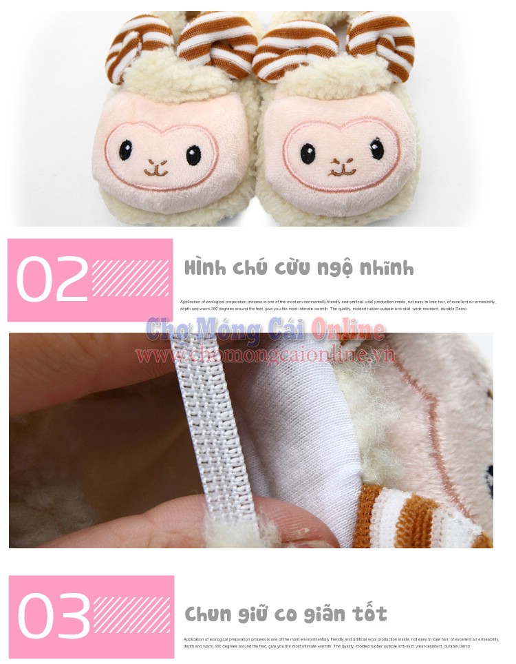Giay giu am cuu con cho be 7