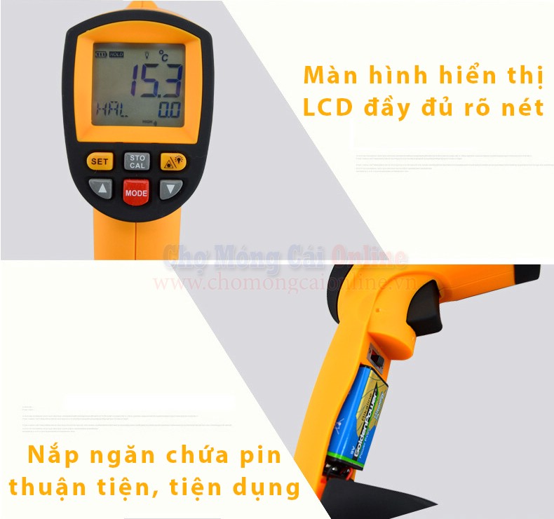 thiet bi do nhiet do cam tay gm700