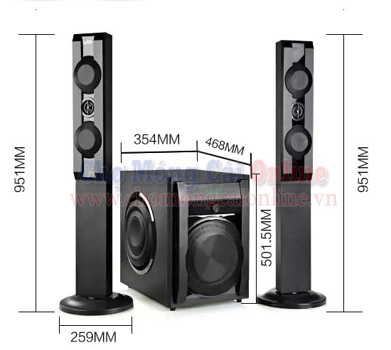 Loa EARSON phòng khách (ER628 ) (2)