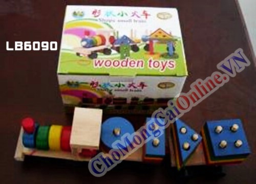 Tàu hỏa hình khối XK001
