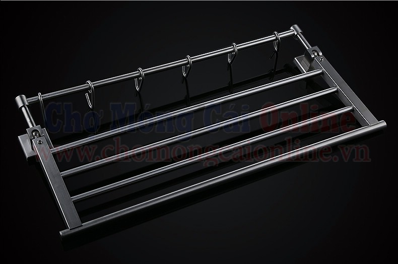 Giá treo khăn tắm có móc cao cấp SUS304 DGD025 (11)