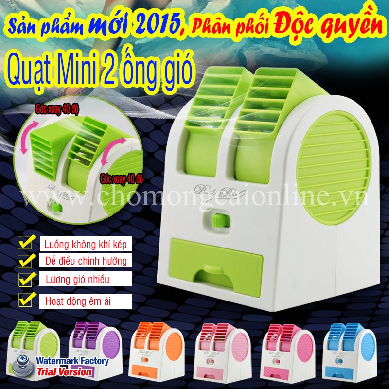 quat mini 2 ong gio 1